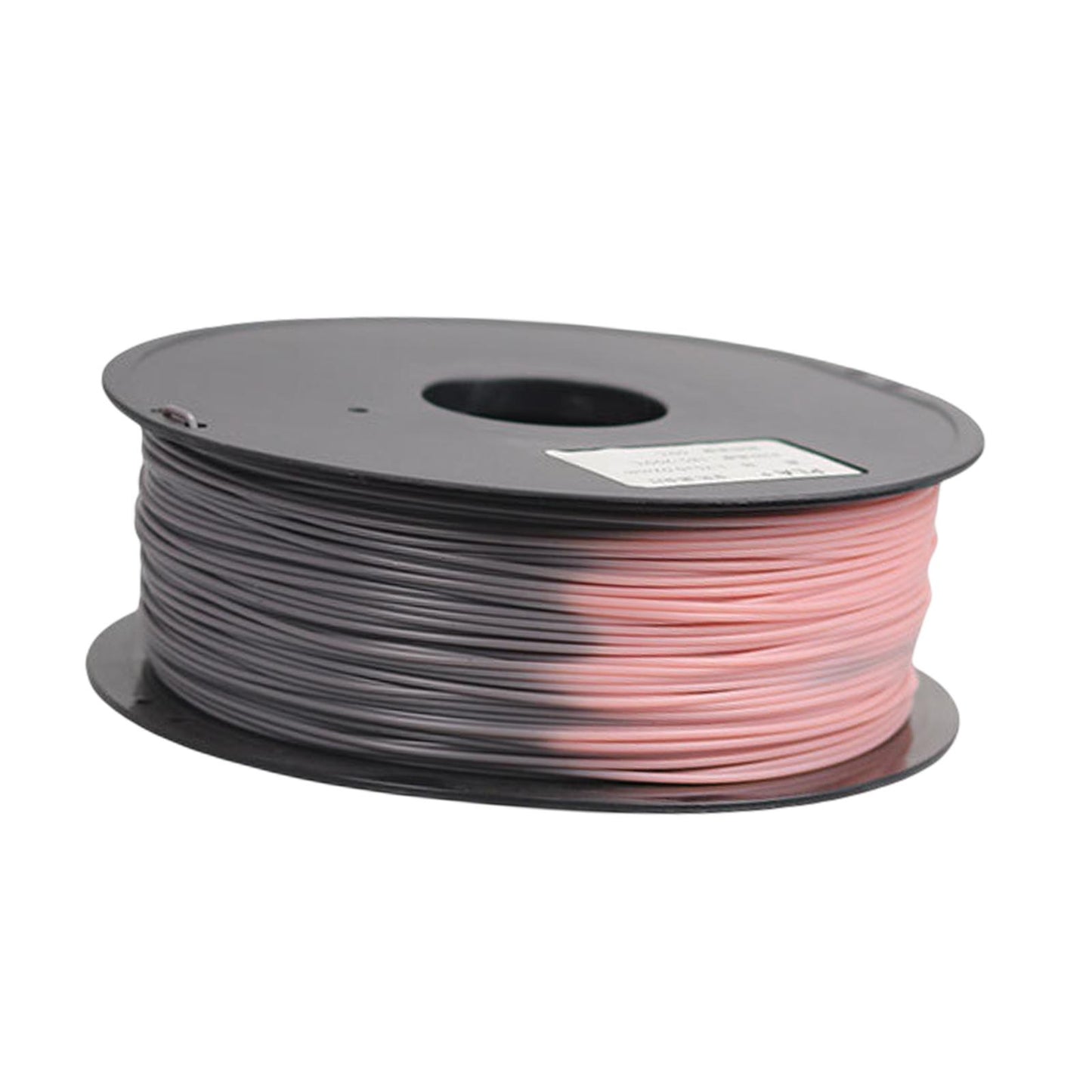 Pla 3D Printer Filament Environmentally Friendly dimensional Accuracy 1.75mm Black to Red
