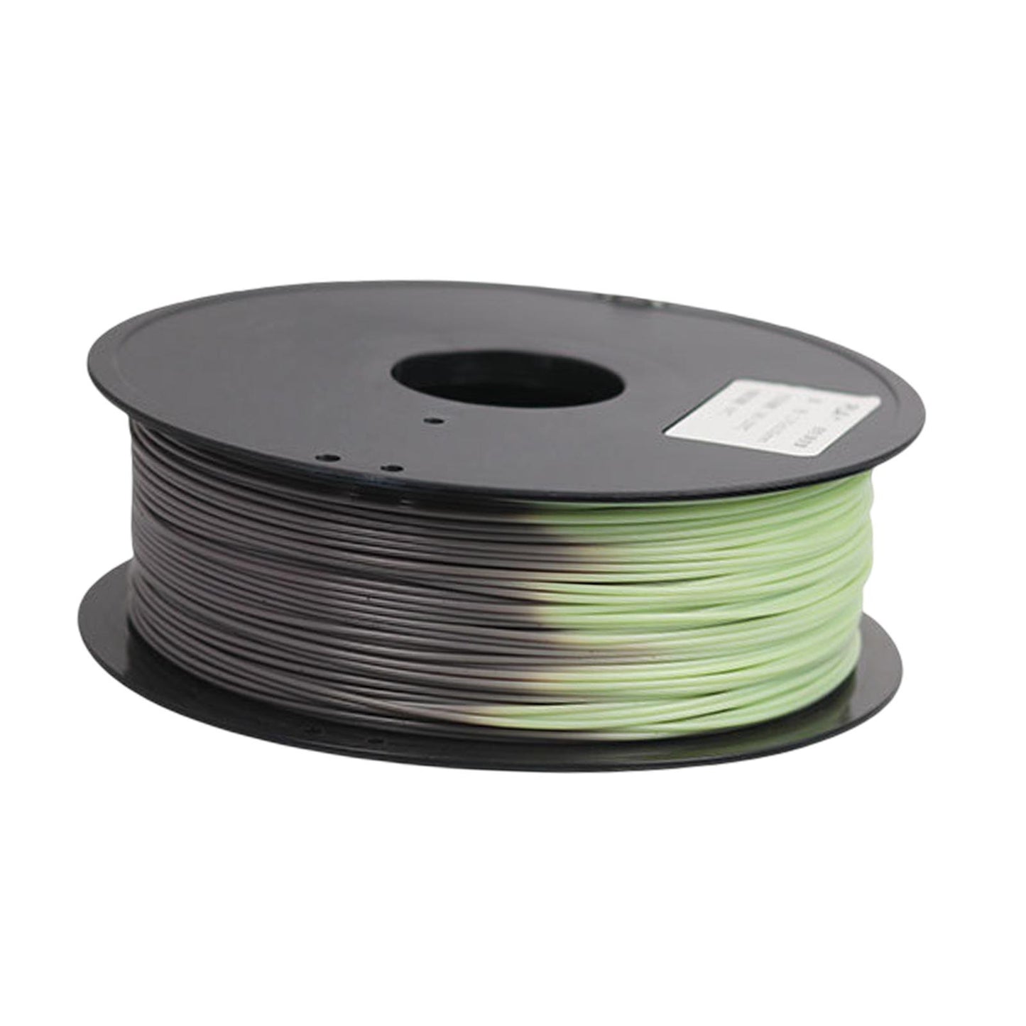 Pla 3D Printer Filament Environmentally Friendly dimensional Accuracy 1.75mm Black to Yellow