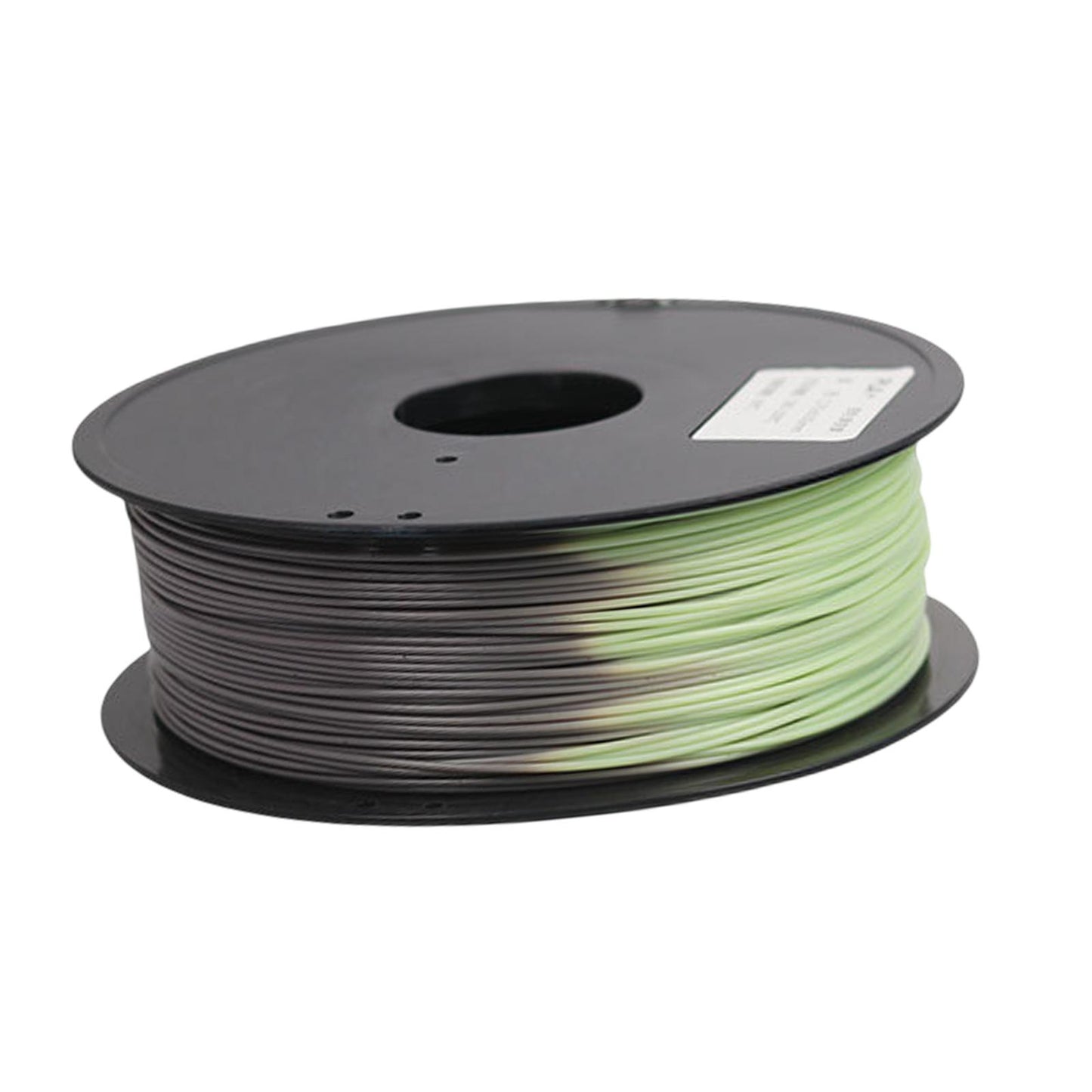 Pla 3D Printer Filament Environmentally Friendly dimensional Accuracy 1.75mm Black to Yellow