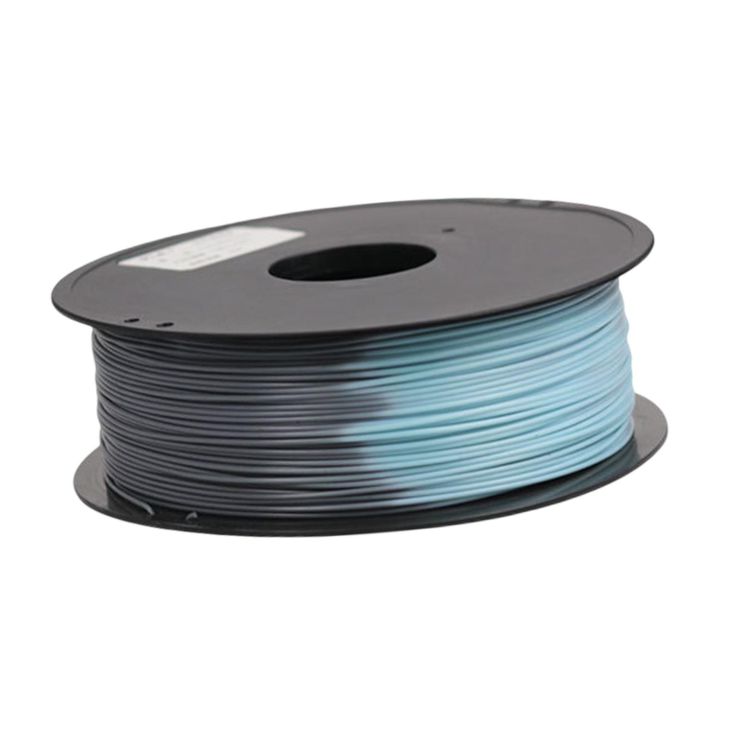 Pla 3D Printer Filament Environmentally Friendly dimensional Accuracy 1.75mm Black to Blue