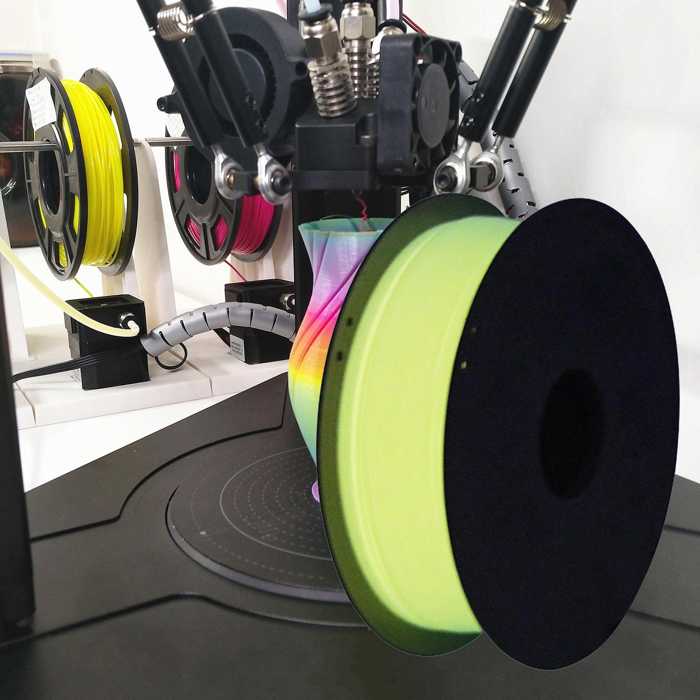 Pla Filament 1.75mm dimensional Accuracy +/- 0.03 mm Pla 3D Printer Filament Yellow