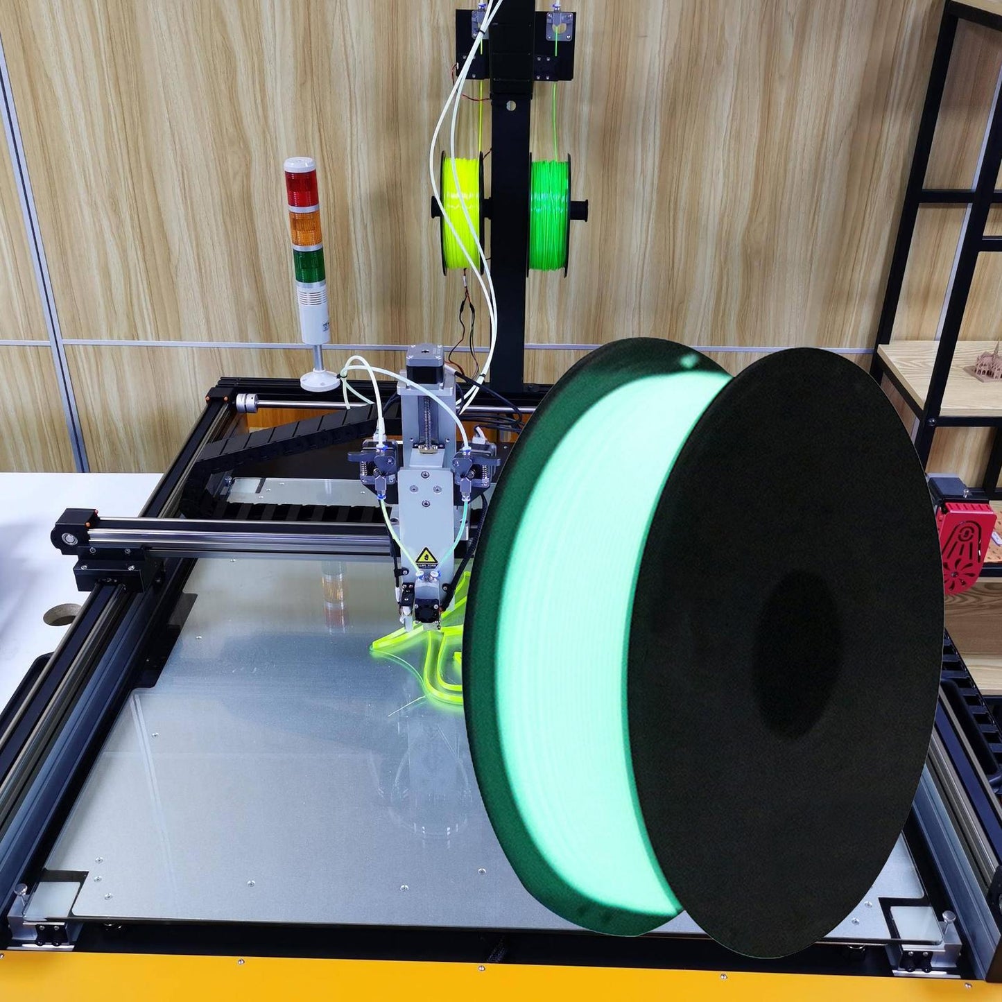 Pla Filament 1.75mm dimensional Accuracy +/- 0.03 mm Pla 3D Printer Filament Blue Green