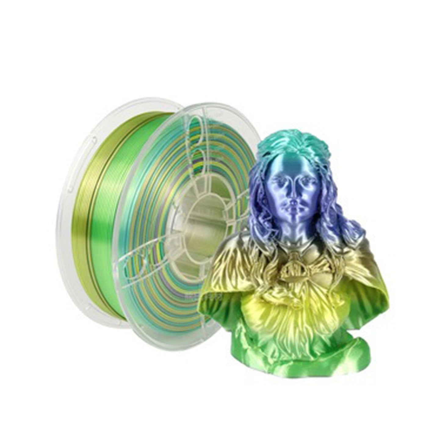 Pla 3D Printer Filament Bundle 1.75mm Accessory Strong Toughness Silky Shiny Green