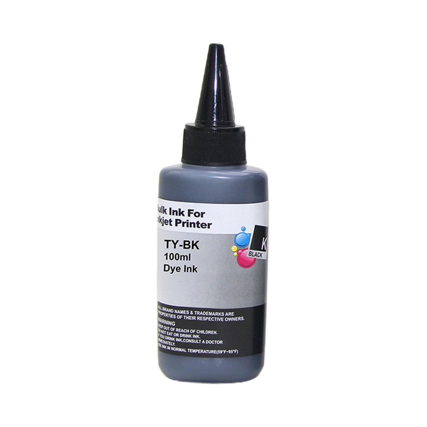 Professional Printer Ink 100ml for High Quality Photo Output Window Displays black
