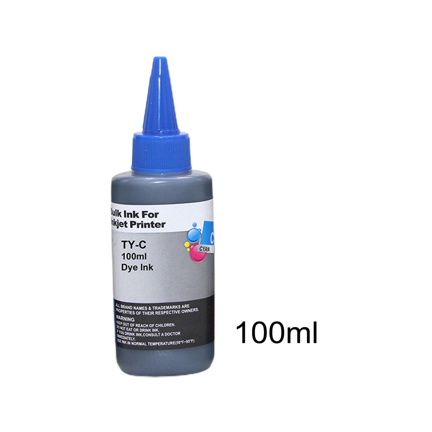 Professional Printer Ink 100ml for High Quality Photo Output Window Displays green