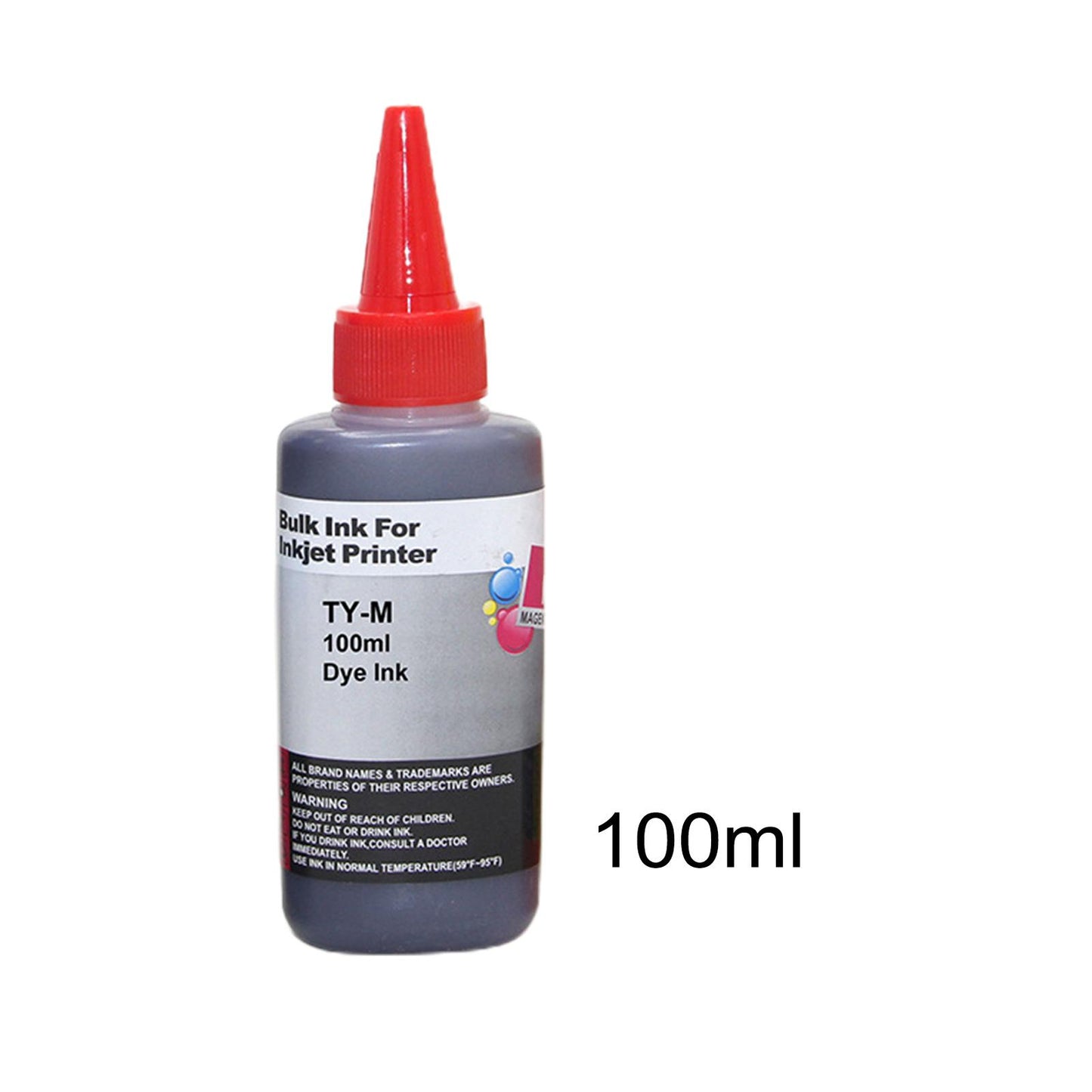Professional Printer Ink 100ml for High Quality Photo Output Window Displays magenta