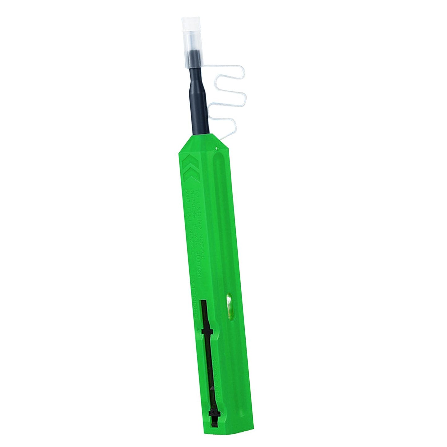 Fiber Optic Cleaning Pen Cleaning Tool with Protection Cap Fiber Cleaner Pen Green 1.25mm LC