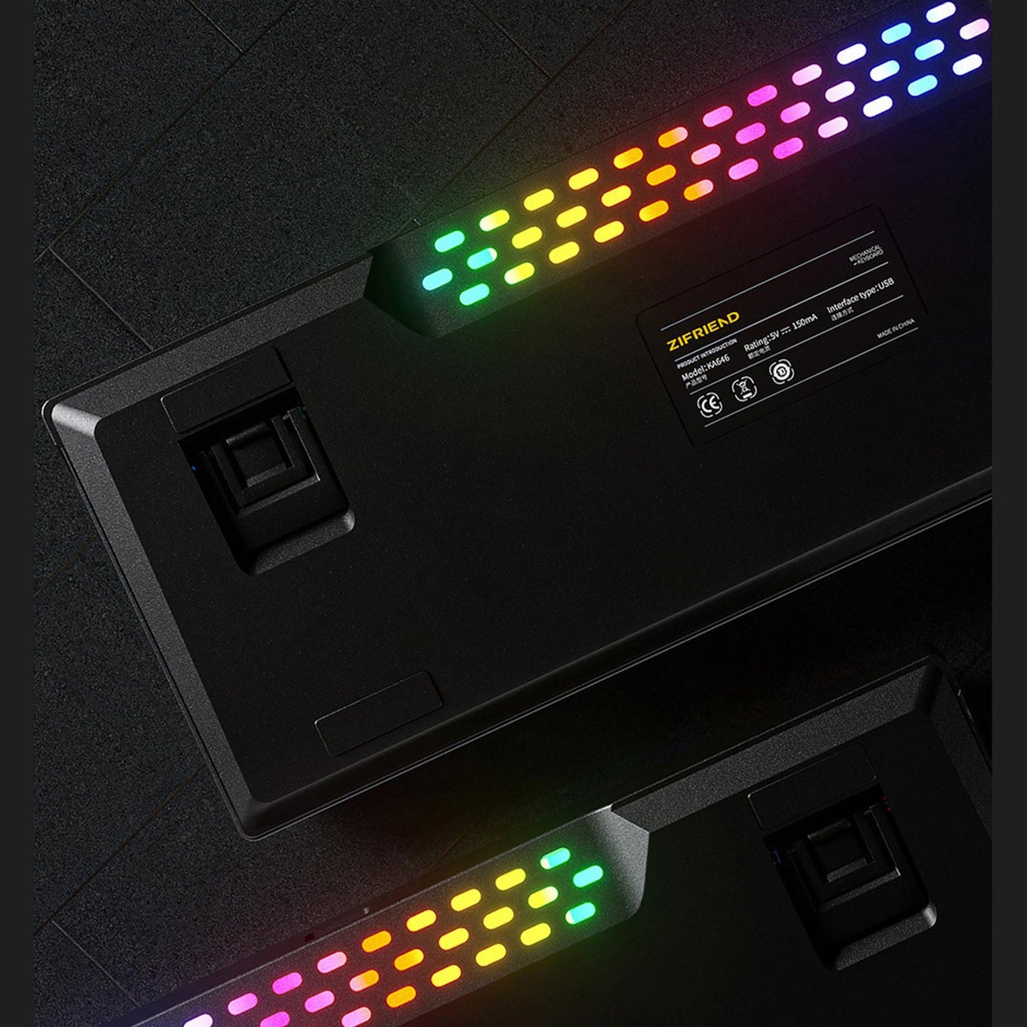 Wired Mechanical Keyboard Free Drive Hot Swap Keyboard USB Computer Keyboard Style A