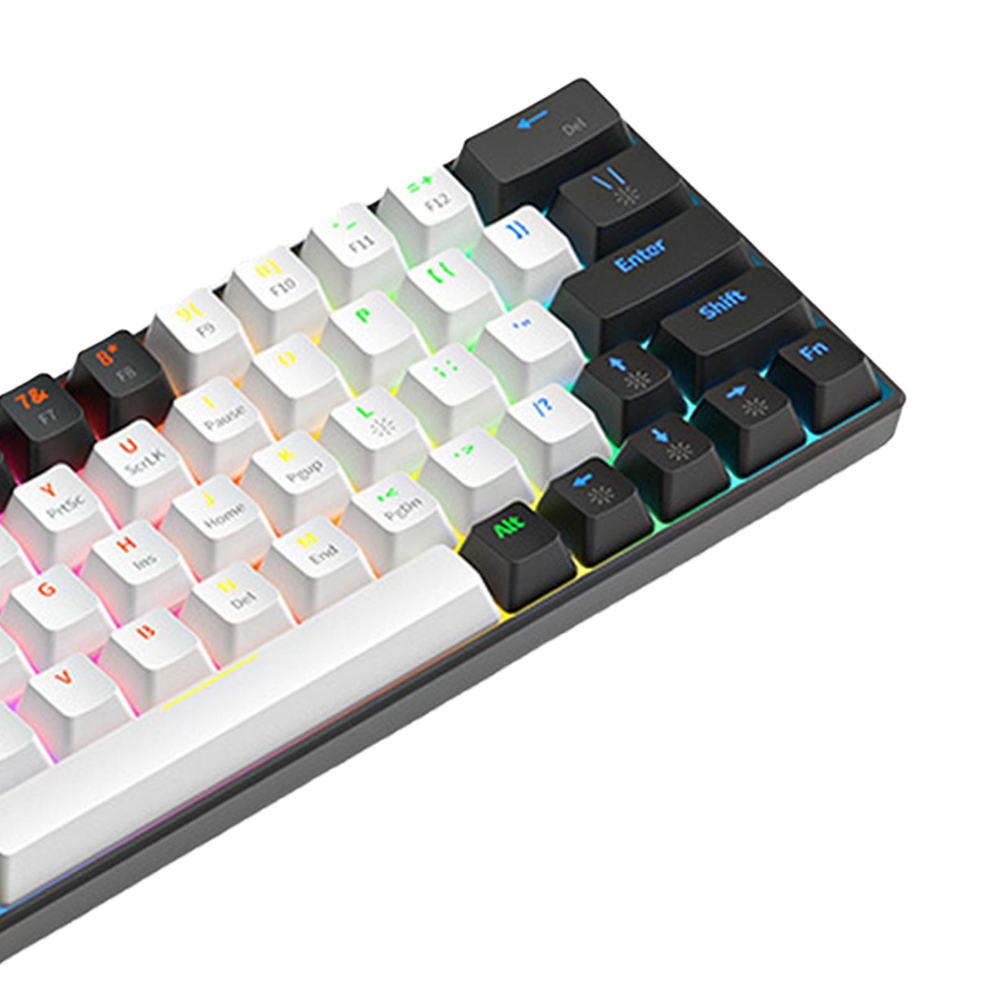 Wired Mechanical Keyboard Free Drive Hot Swap Keyboard USB Computer Keyboard Style C