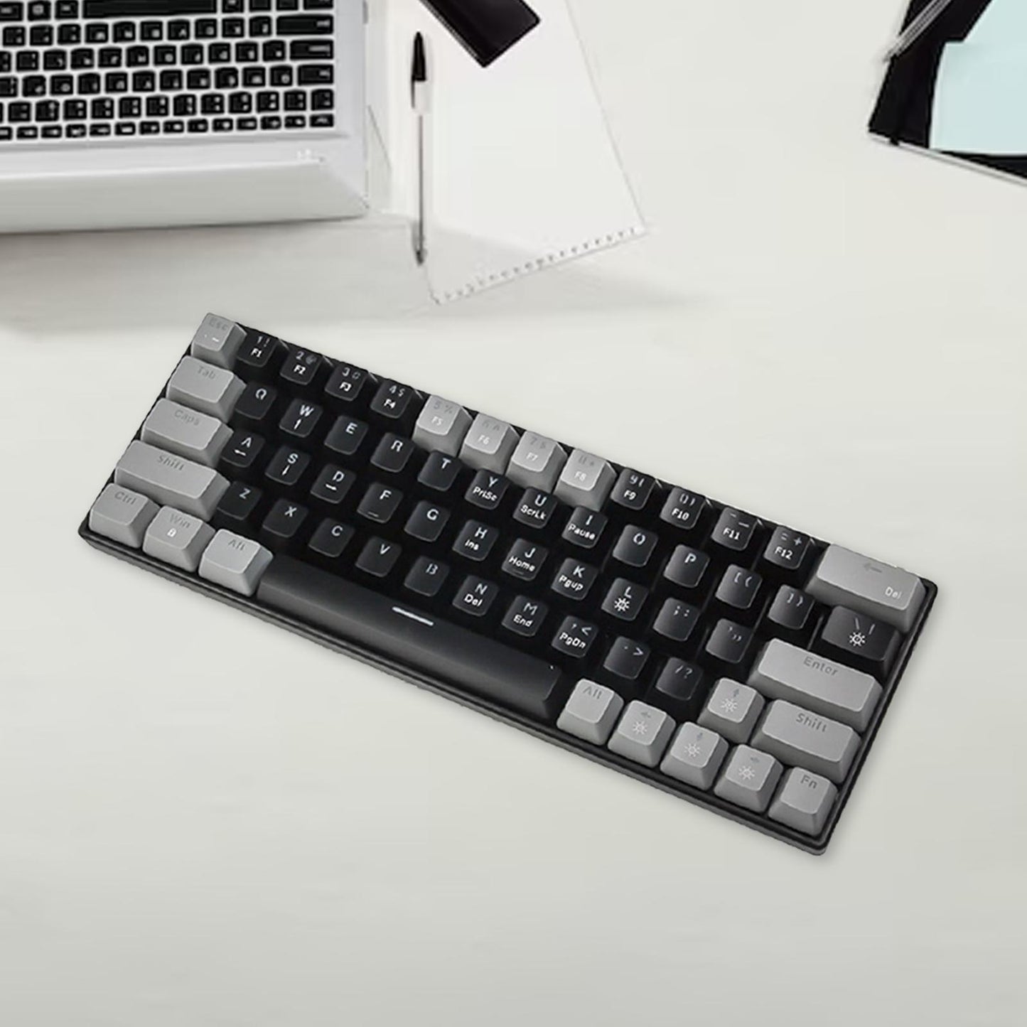 Wired Mechanical Keyboard Free Drive Hot Swap Keyboard USB Computer Keyboard Style F