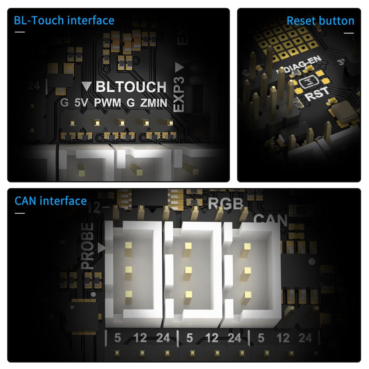 MCU Motherboard 1 Key Leveling Spare Parts Stable Printing Premium STM32F446