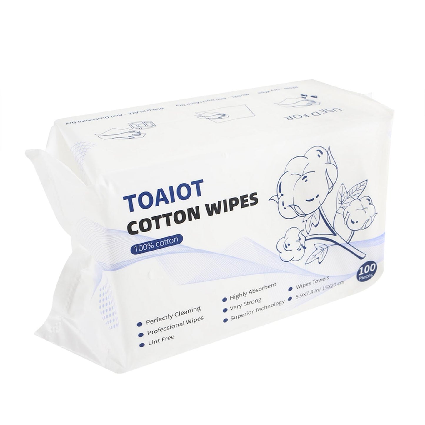 3D Printer Cleaning Wipes Highly Absorbent for Glass Metal Delicate Surfaces