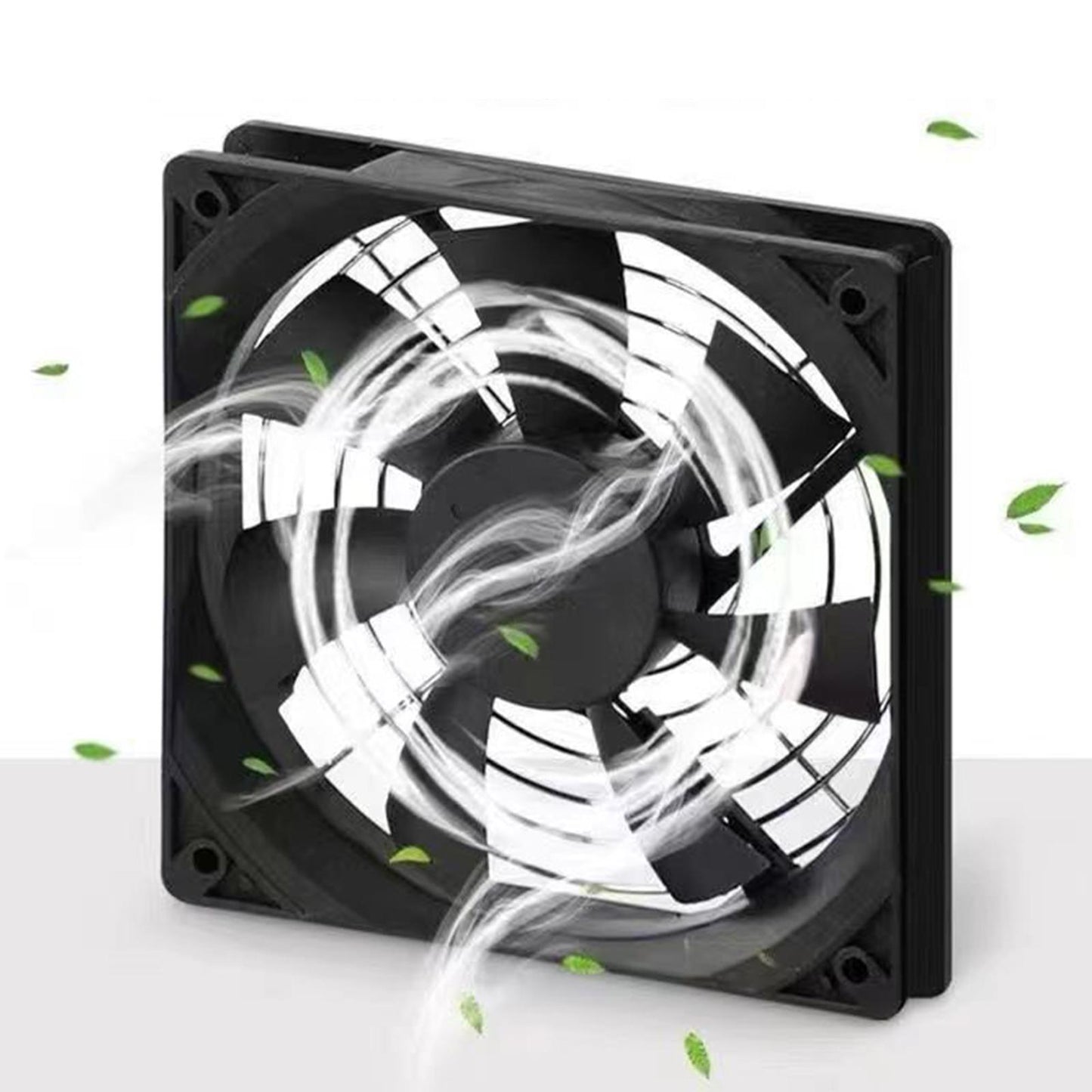 Radiator Cooling Fan 5V USB Computer Cabinet Cooling for Desktop 12cmx12cmx25cm