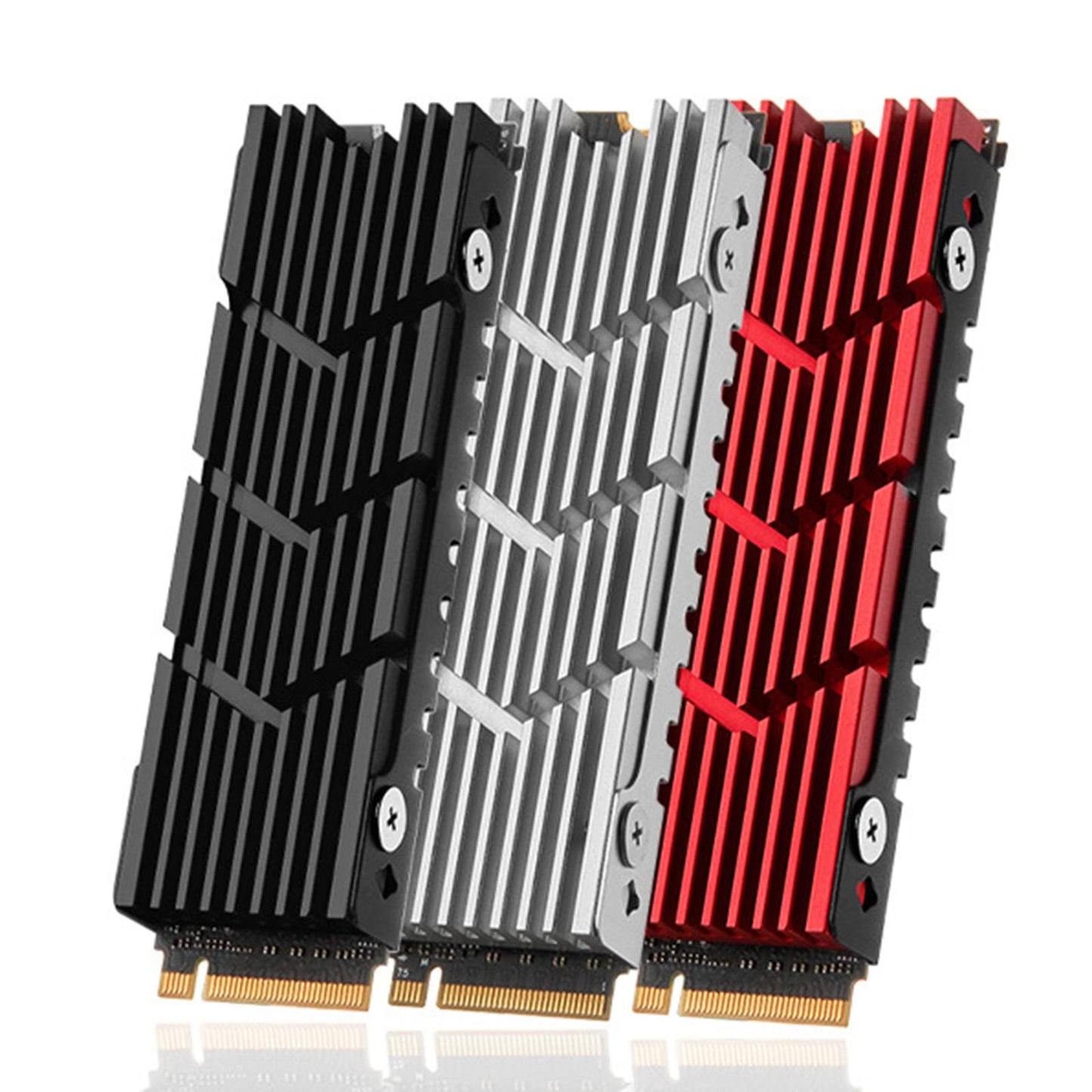 SSD Heat Sink Cover High Performance Spare Parts Premium Hard Disk Heat Sink Silver