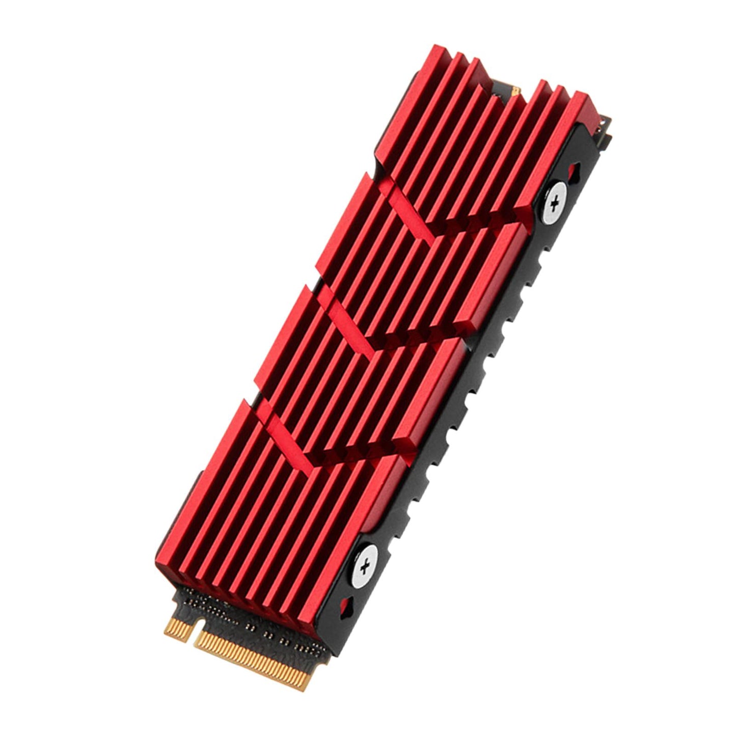 SSD Heat Sink Cover High Performance Spare Parts Premium Hard Disk Heat Sink Red