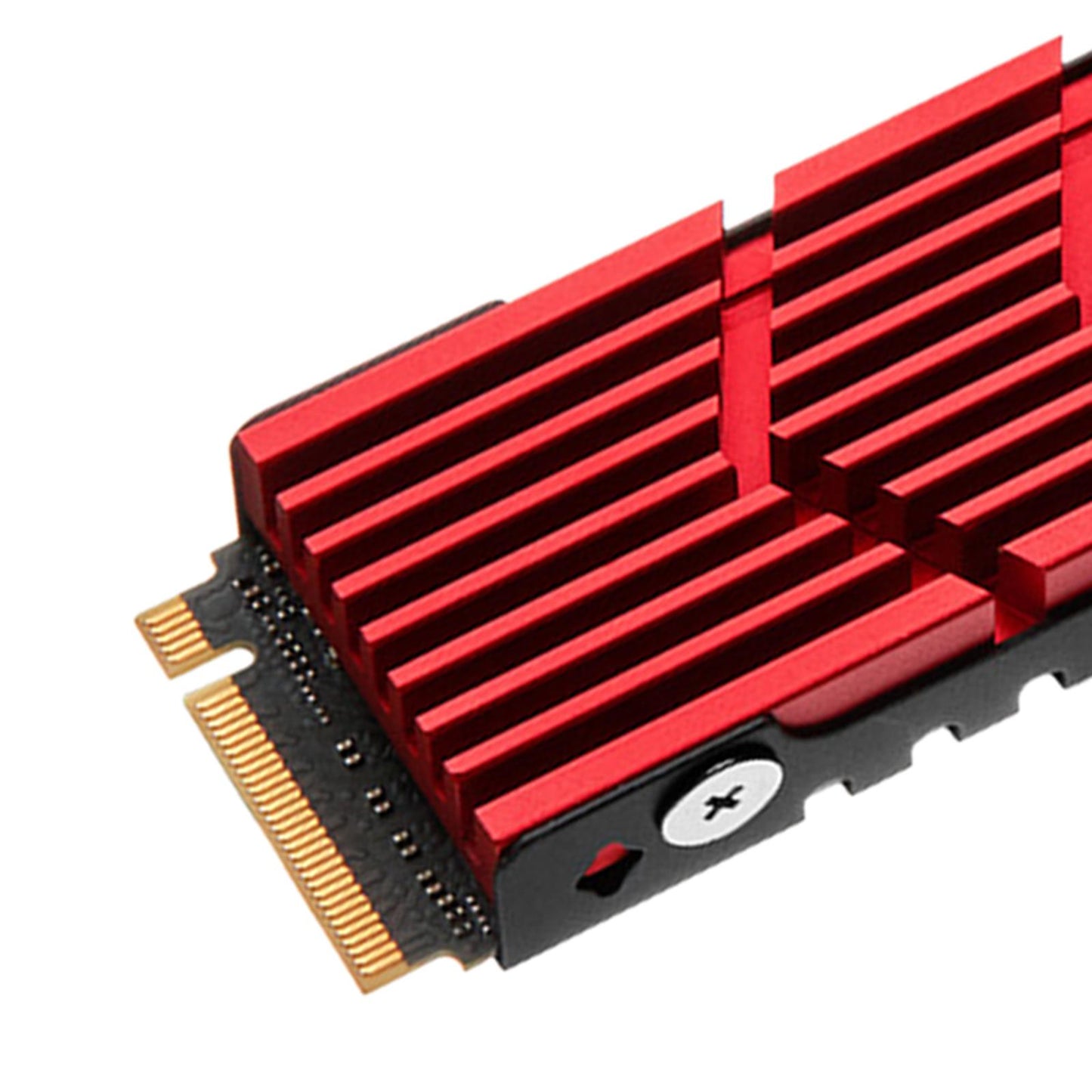 SSD Heat Sink Cover High Performance Spare Parts Premium Hard Disk Heat Sink Red