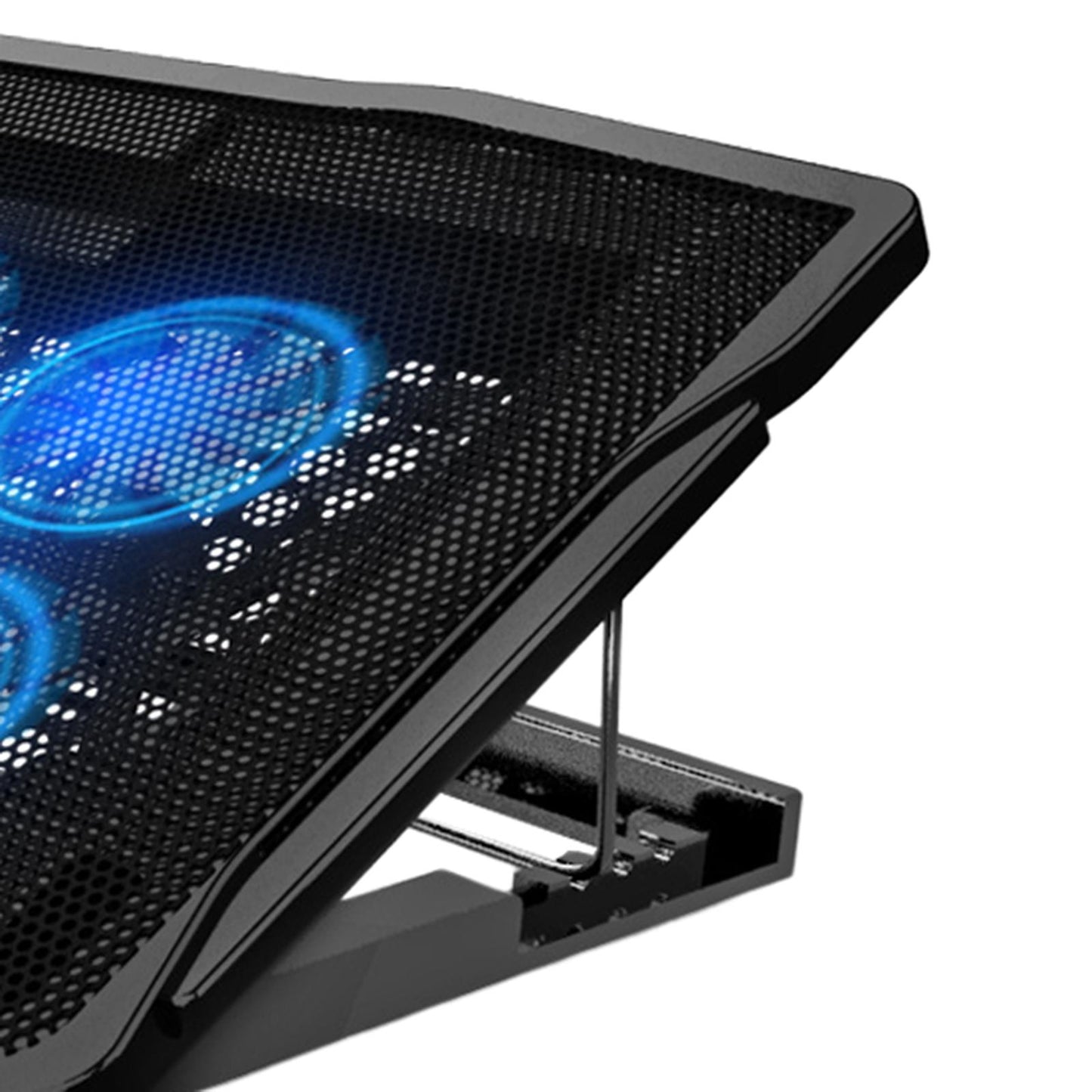Laptop Cooling Pad with 6 Fans Wind Speed Adjustable Ergonomic Laptop Holder