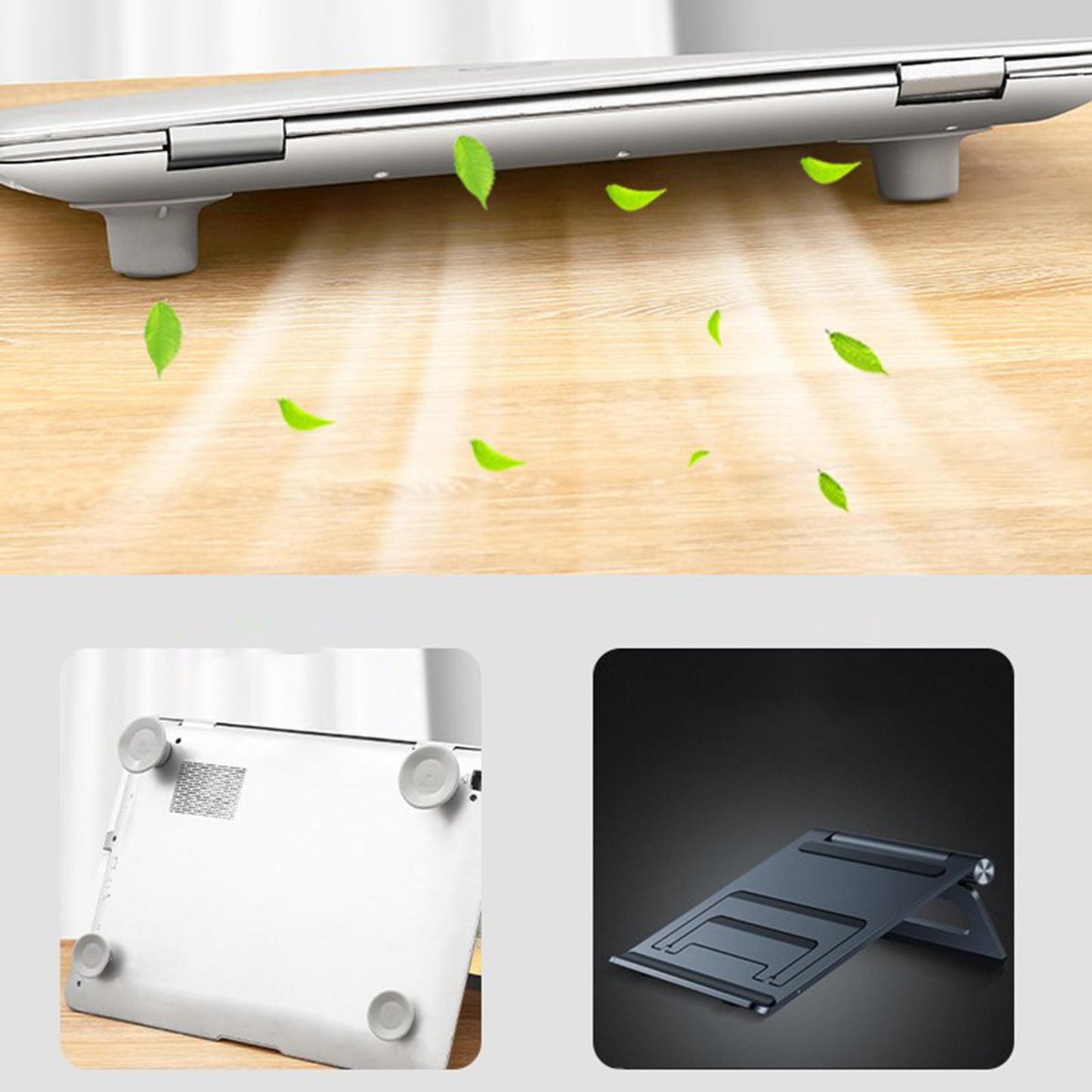 Laptop Cooling Pads Portable Ergonomic Laptop Holder Pads Heat Reduction Pad