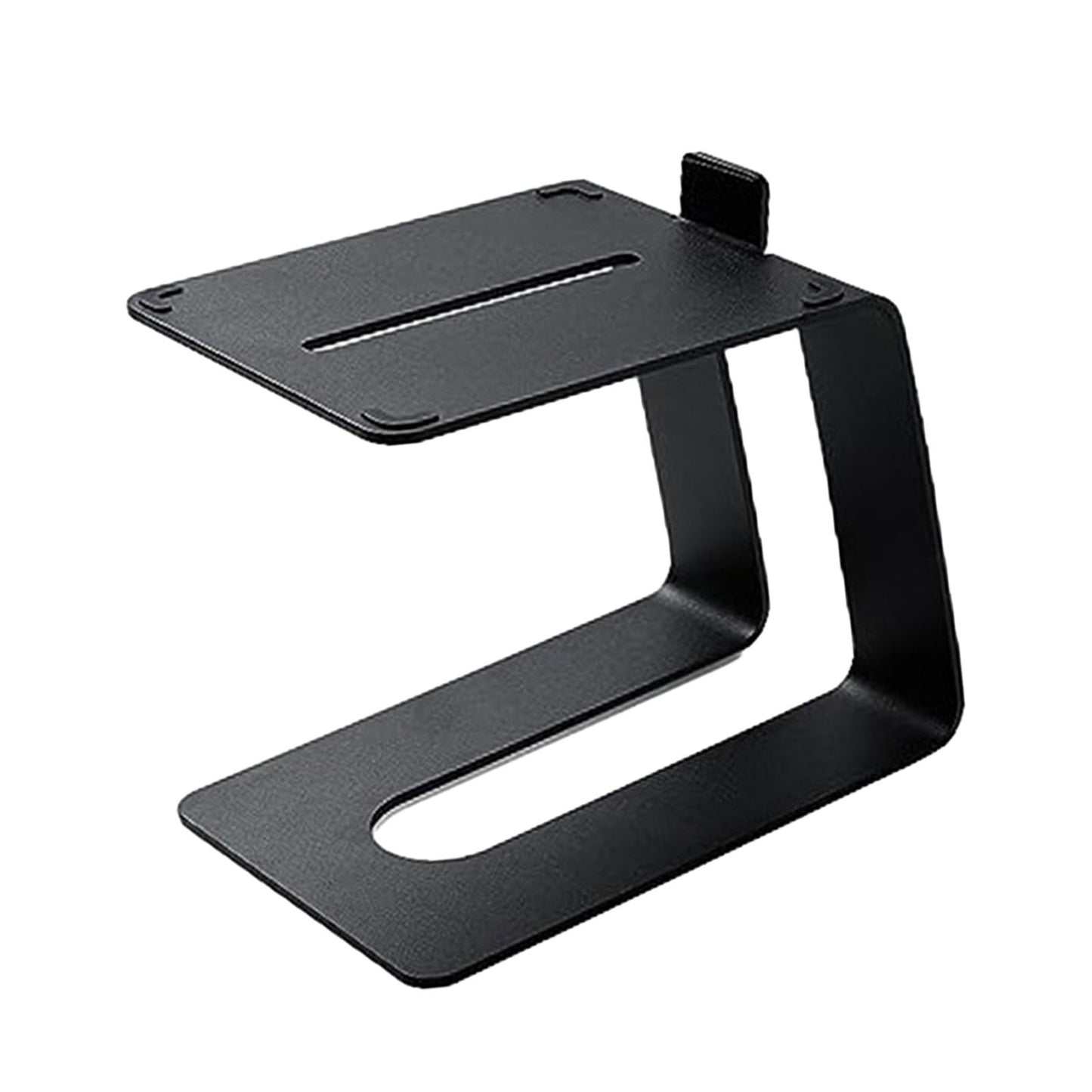 Tabletop Computer Speaker Stand Rack C Shaped with Vibration Absorption Pads