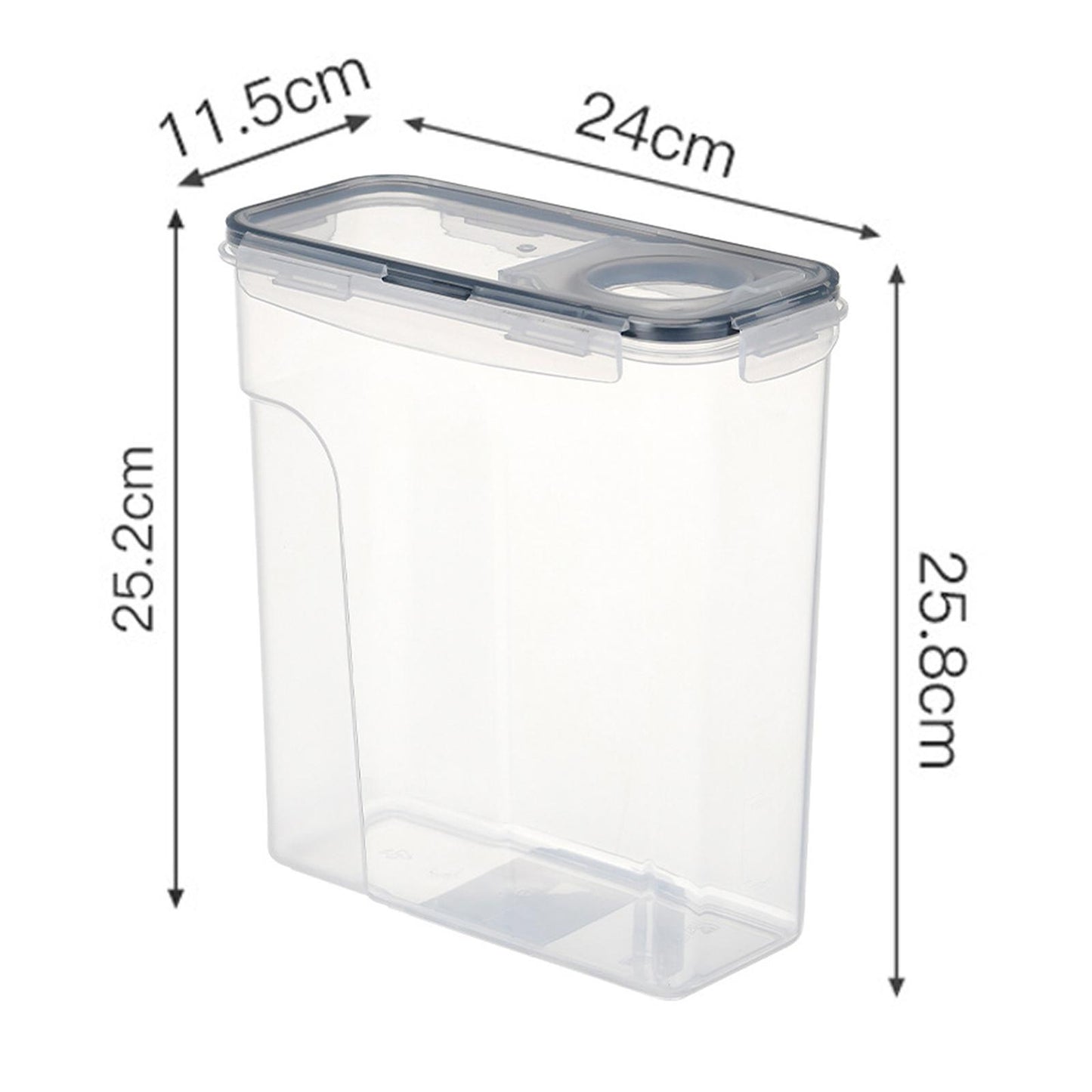 3D Printer Filament Dryer Box 4L Storage Box for 1kg Filament Kitchen Black no Holder