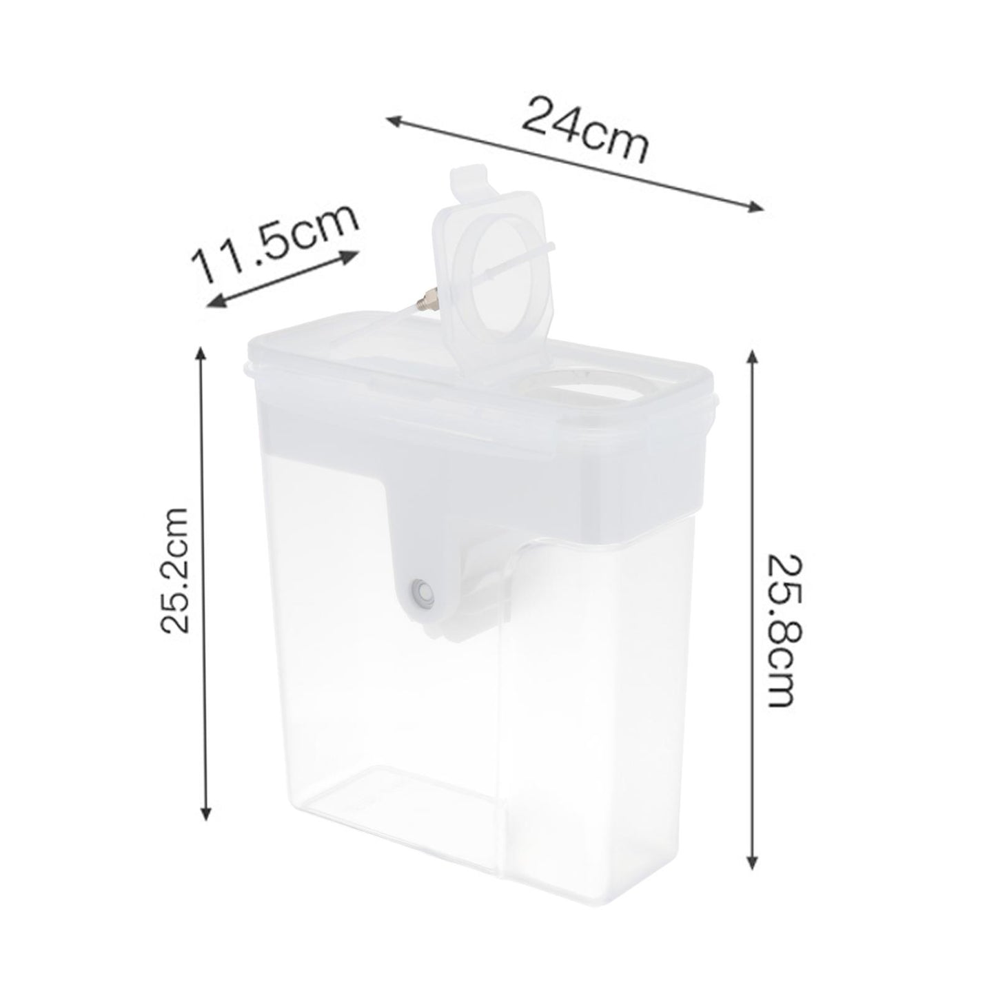 3D Printer Filament Dryer Box 4L Storage Box for 1kg Filament Kitchen with Holder