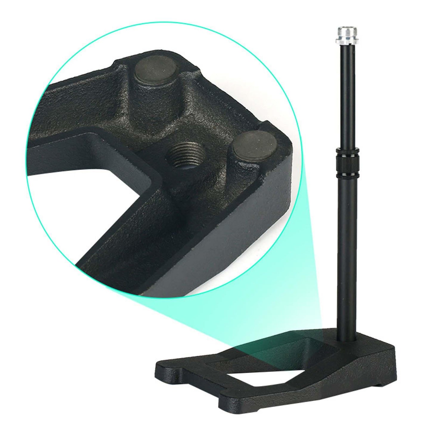 Microphone Mic Stand Simple Assembly Adjustable for Studio Stlyle A