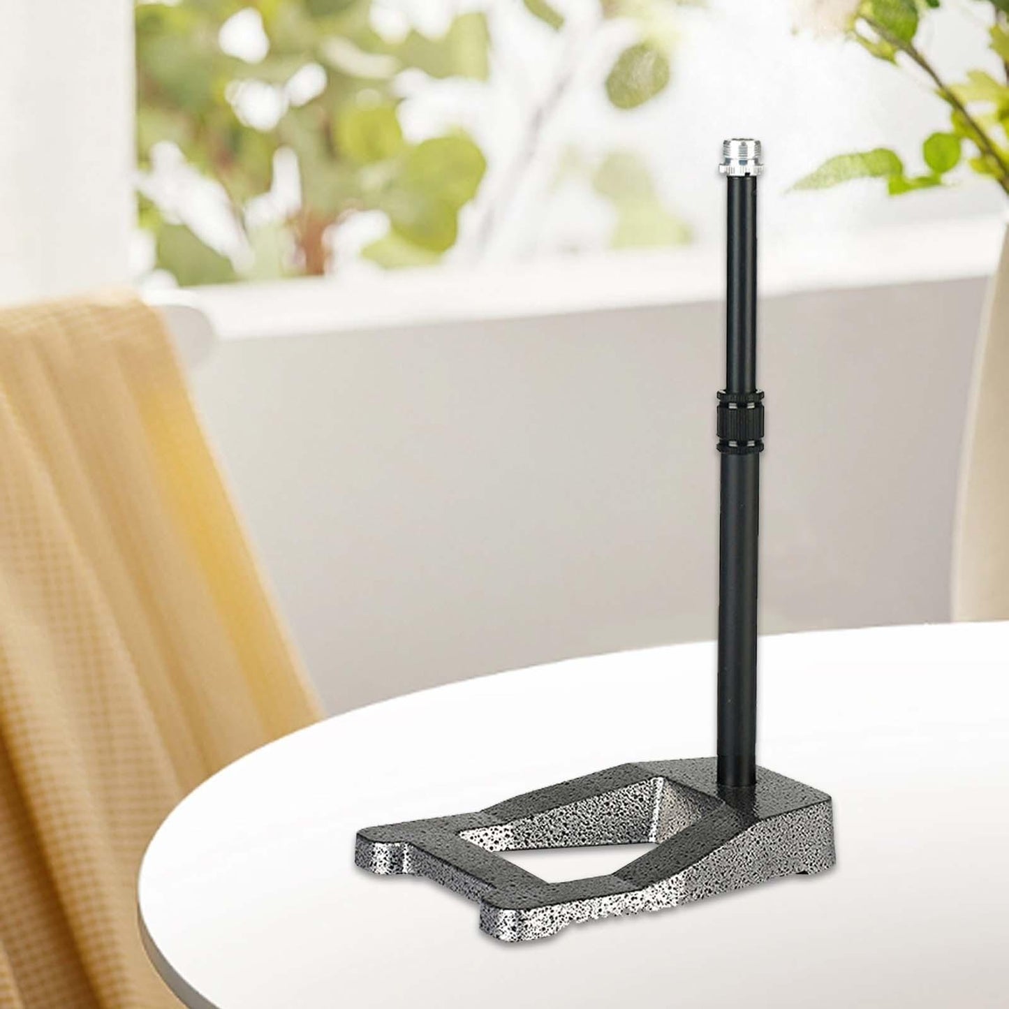 Microphone Mic Stand Simple Assembly Adjustable for Studio Stlyle B