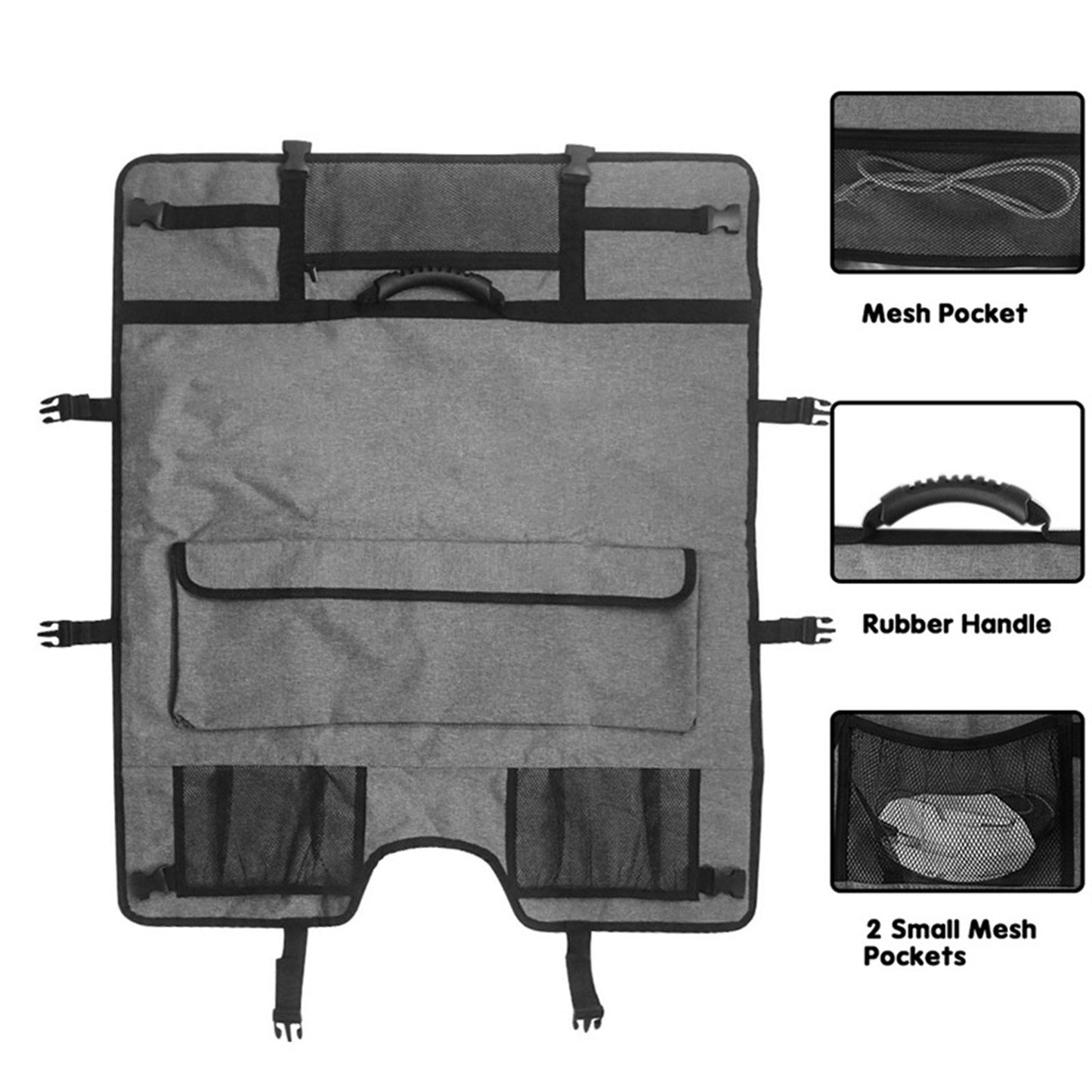 Computer Tote Bag 27 inch Durable Computer Carrying Case for Travel Business gray