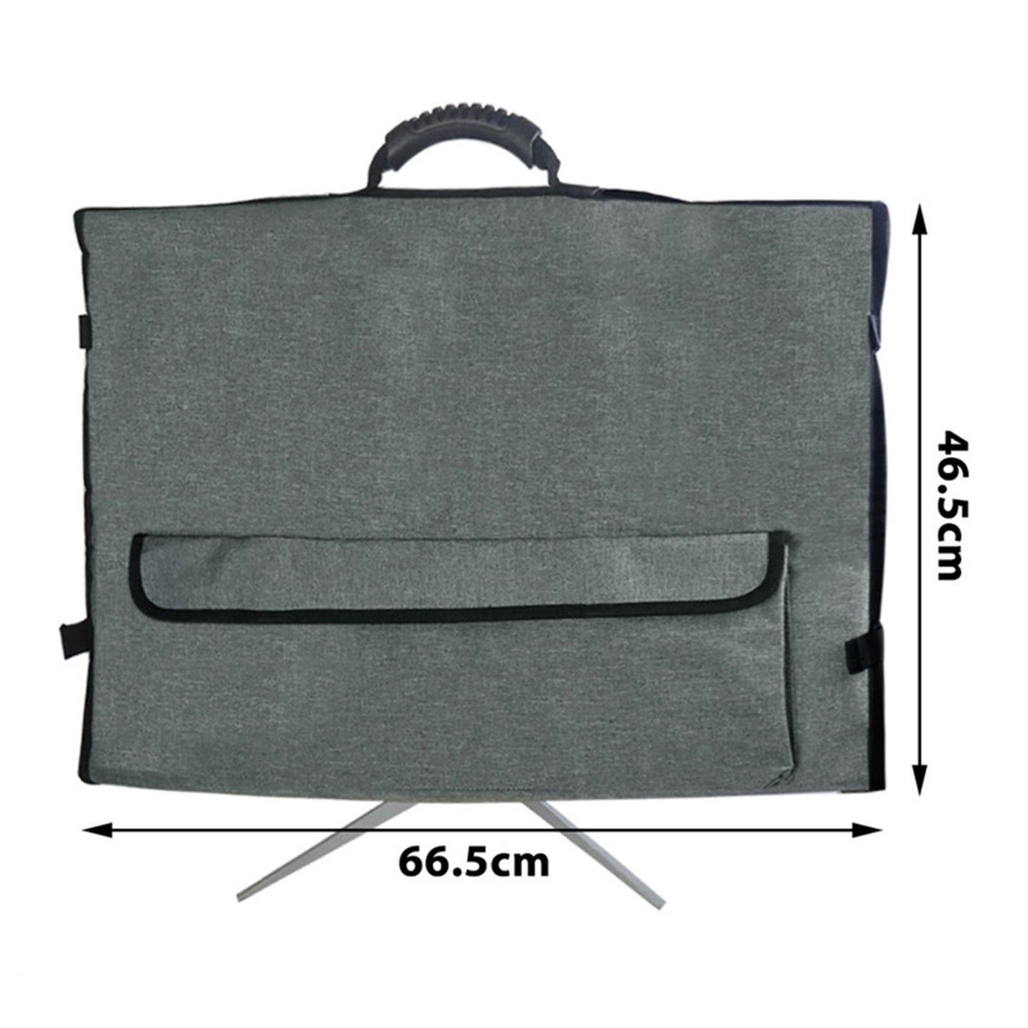 Computer Tote Bag 27 inch Durable Computer Carrying Case for Travel Business gray