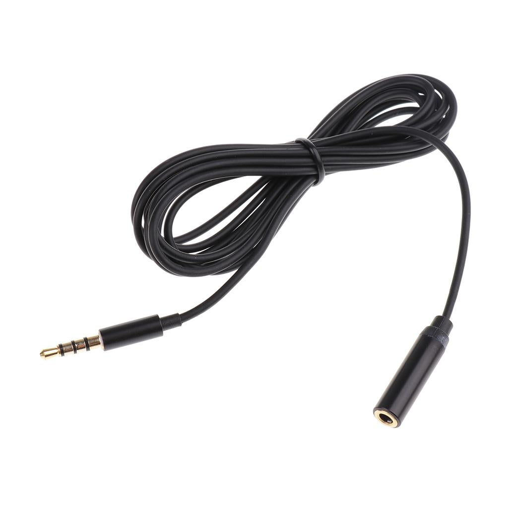 3.5mm Lapel Clip-on Microphone with Microphone Adapter Cable for Smartphone