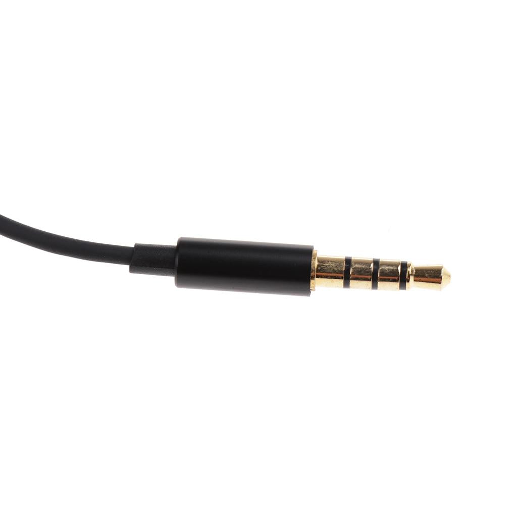 3.5mm Lapel Clip-on Microphone with Microphone Adapter Cable for Smartphone