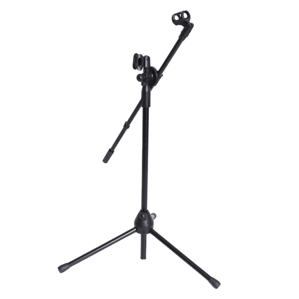 360-degree Rotating Mic Holder Foldable Tripod Mic Holder for Mic Parts