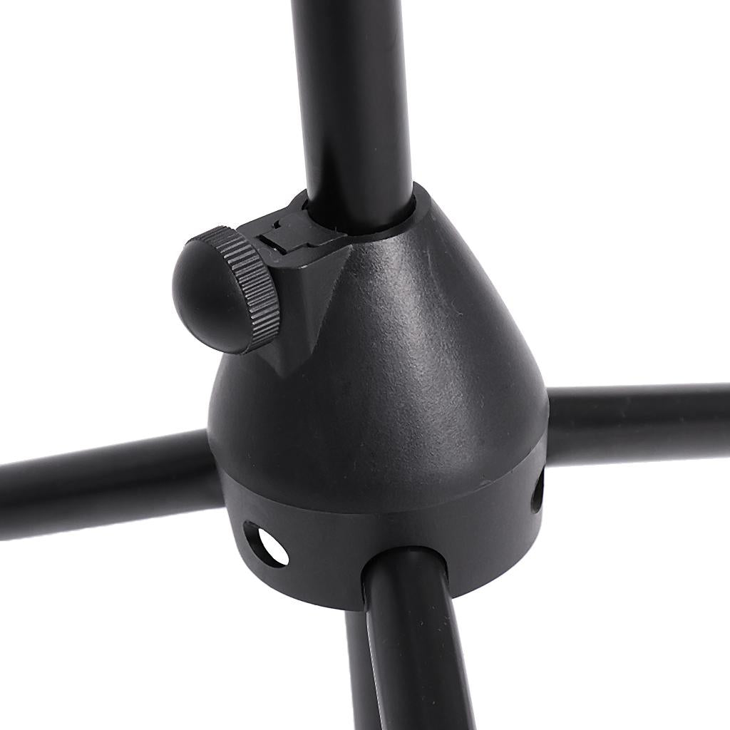 360-degree Rotating Mic Holder Foldable Tripod Mic Holder for Mic Parts