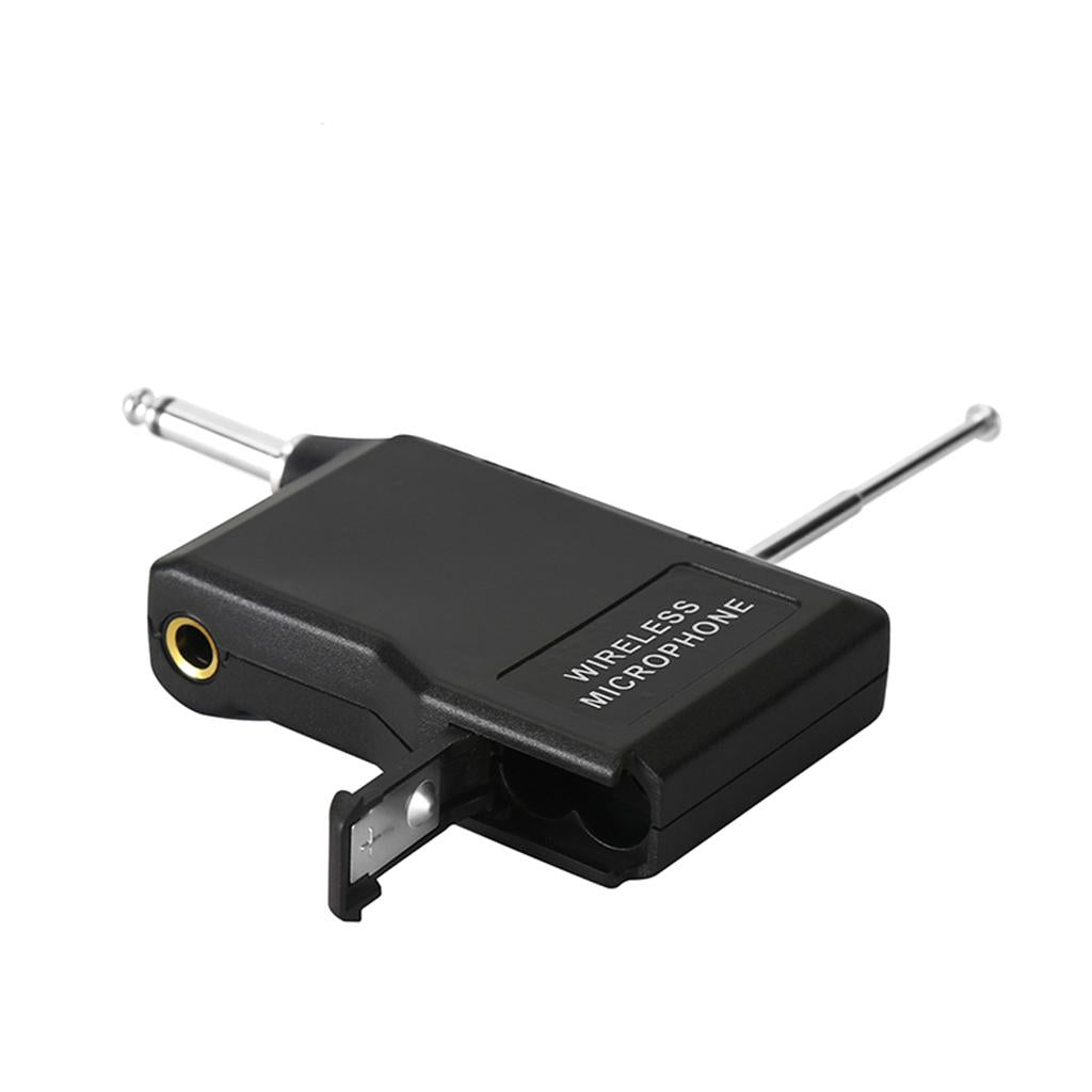 Wireless Microphone System Lavalier Mic with XLR Cable Transmitter Receiver