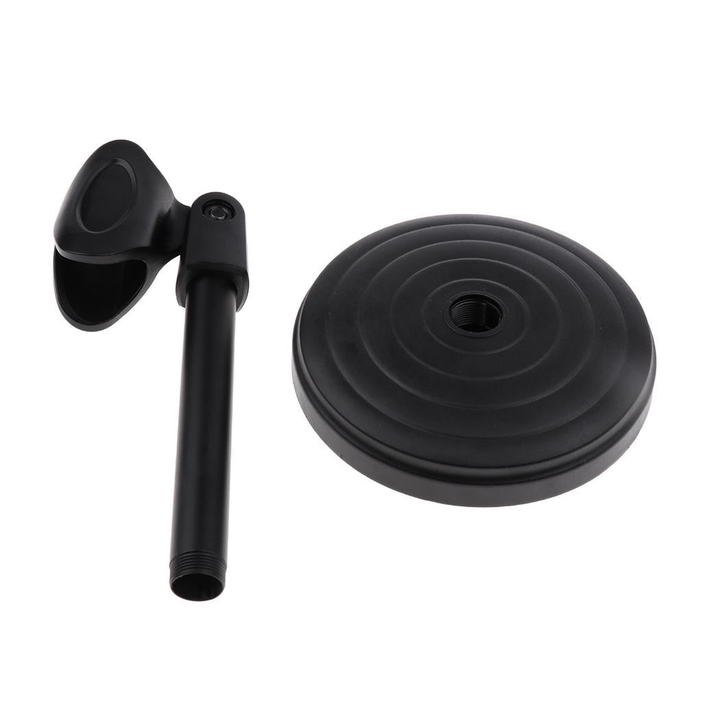 Desktop Microphone Stand Tabletop Clip Holder Mount for Meeting Undetachable