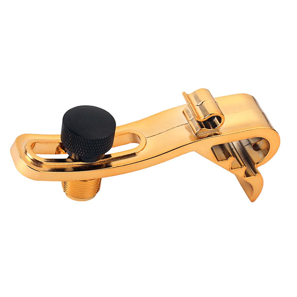 Shockproof Mount Kit Microphone Clamp Clip Holder Stand for Musical Gold