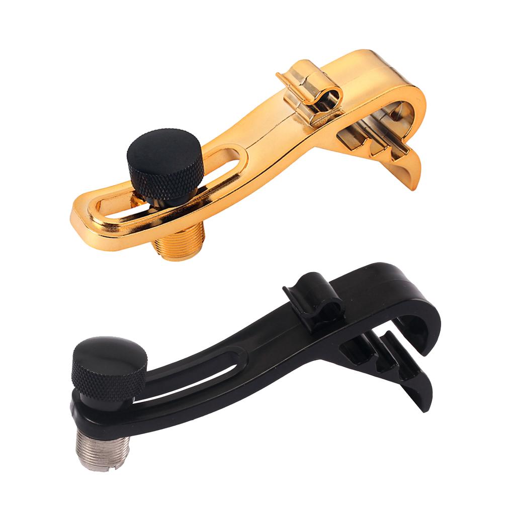 Shockproof Mount Kit Microphone Clamp Clip Holder Stand for Musical Gold