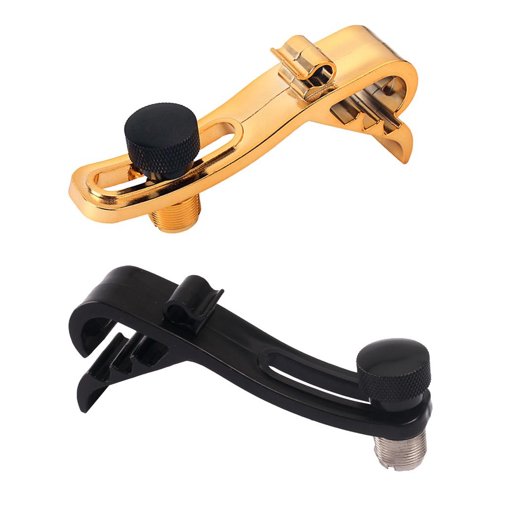 Shockproof Mount Kit Microphone Clamp Clip Holder Stand for Musical Gold