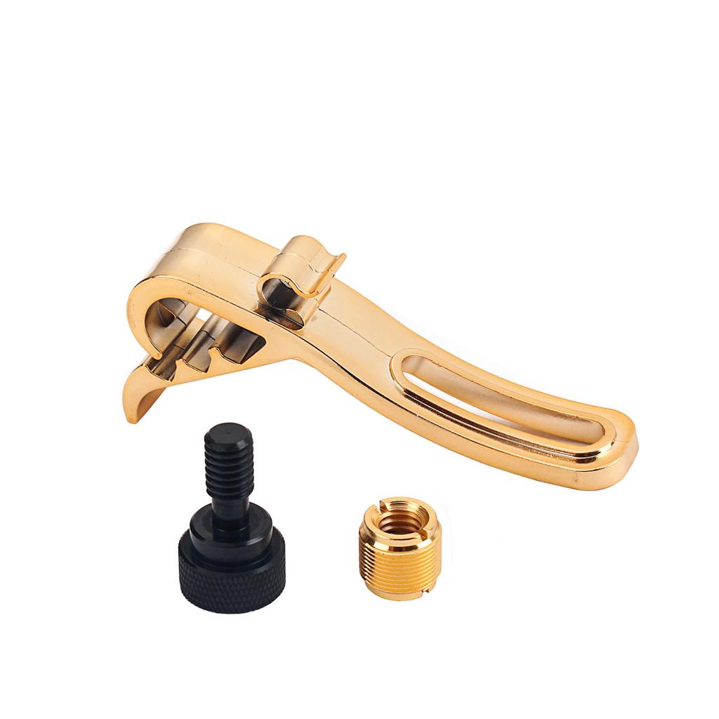 Shockproof Mount Kit Microphone Clamp Clip Holder Stand for Musical Gold