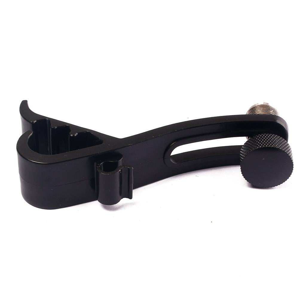 Shockproof Mount Kit Microphone Clamp Clip Holder Stand for Musical Black