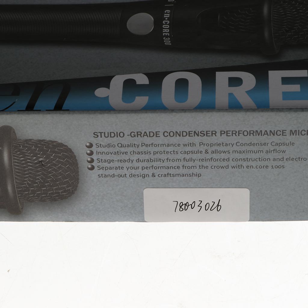 1 Piece Condenser Microphone Portable Handheld Microphone with Wire