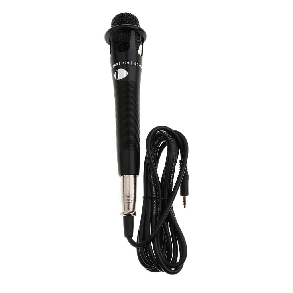 1 Piece Condenser Microphone Portable Handheld Microphone with Wire