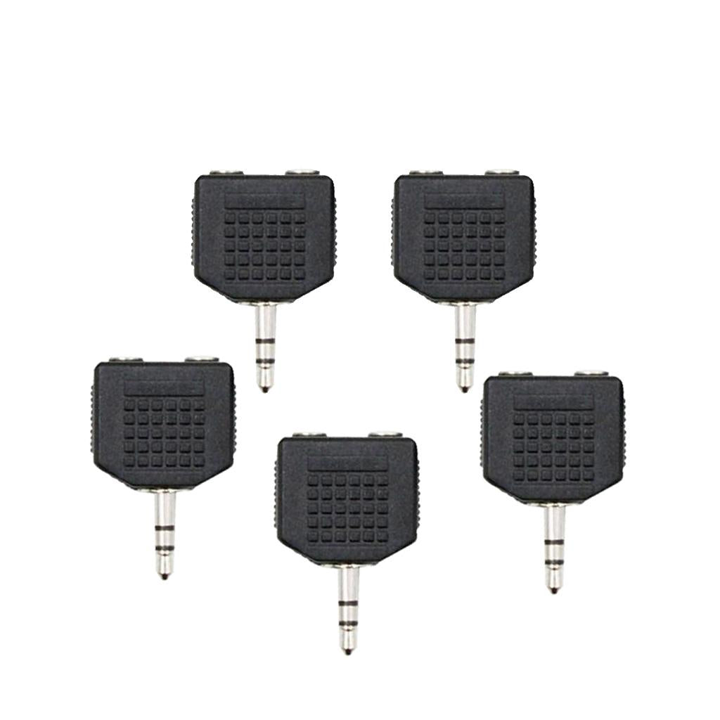 5 Pieces F-41 Audio Output Connector 3.5mm to 3.5mm Audio Jack Plug