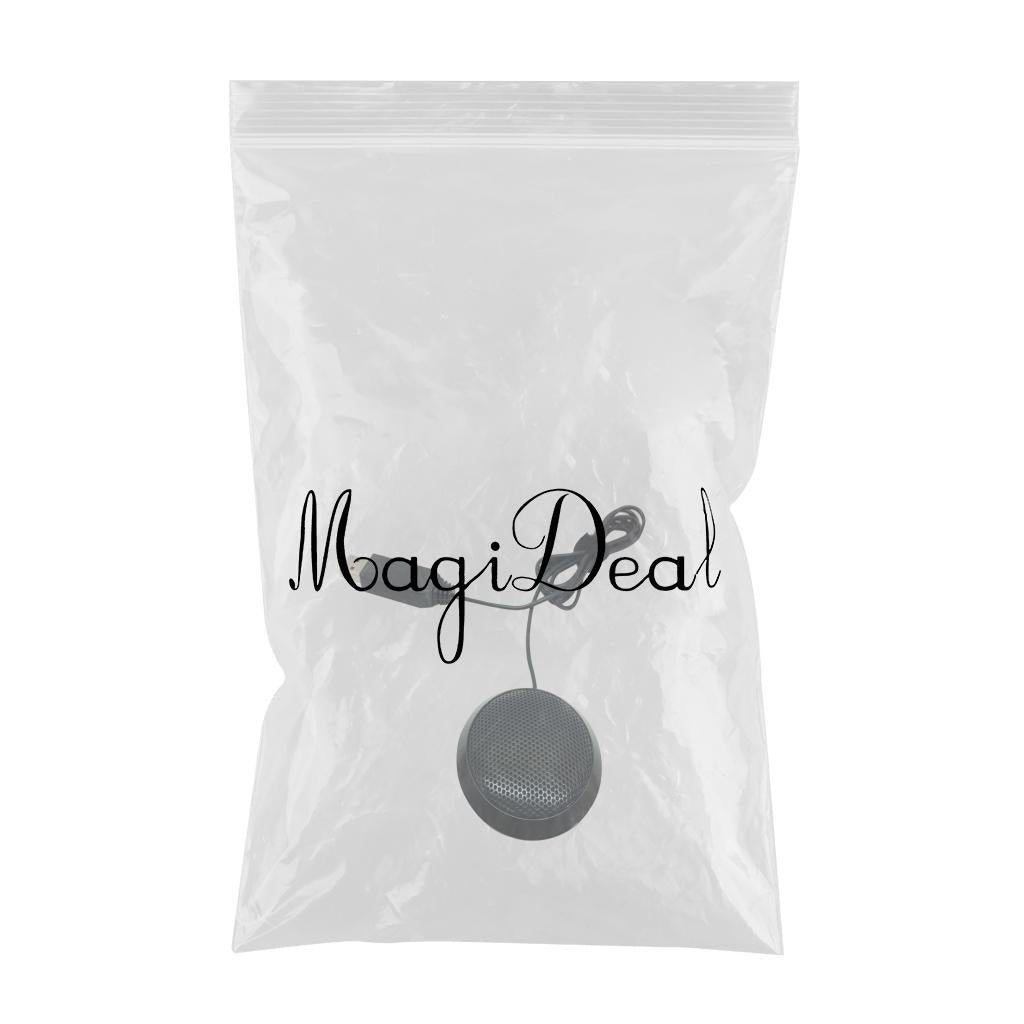 1 Piece Black USB Input Microphone Portable Microphone Speaker with Wire