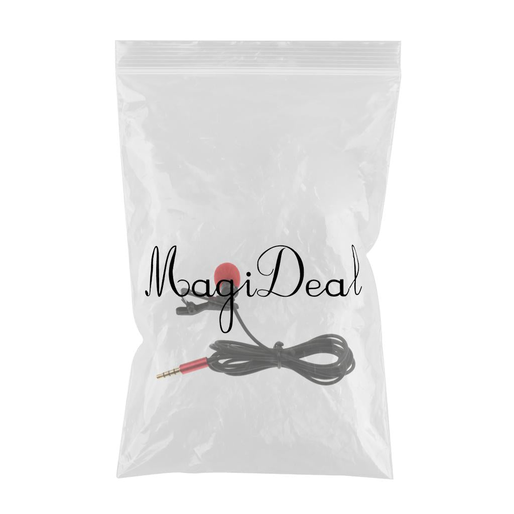Clip-on 3.5mm Microphone Red