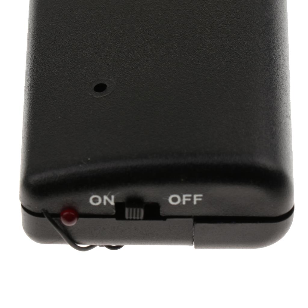 1 Set Wireless Wired Microphone Portable Handheld Microphone Mic Black