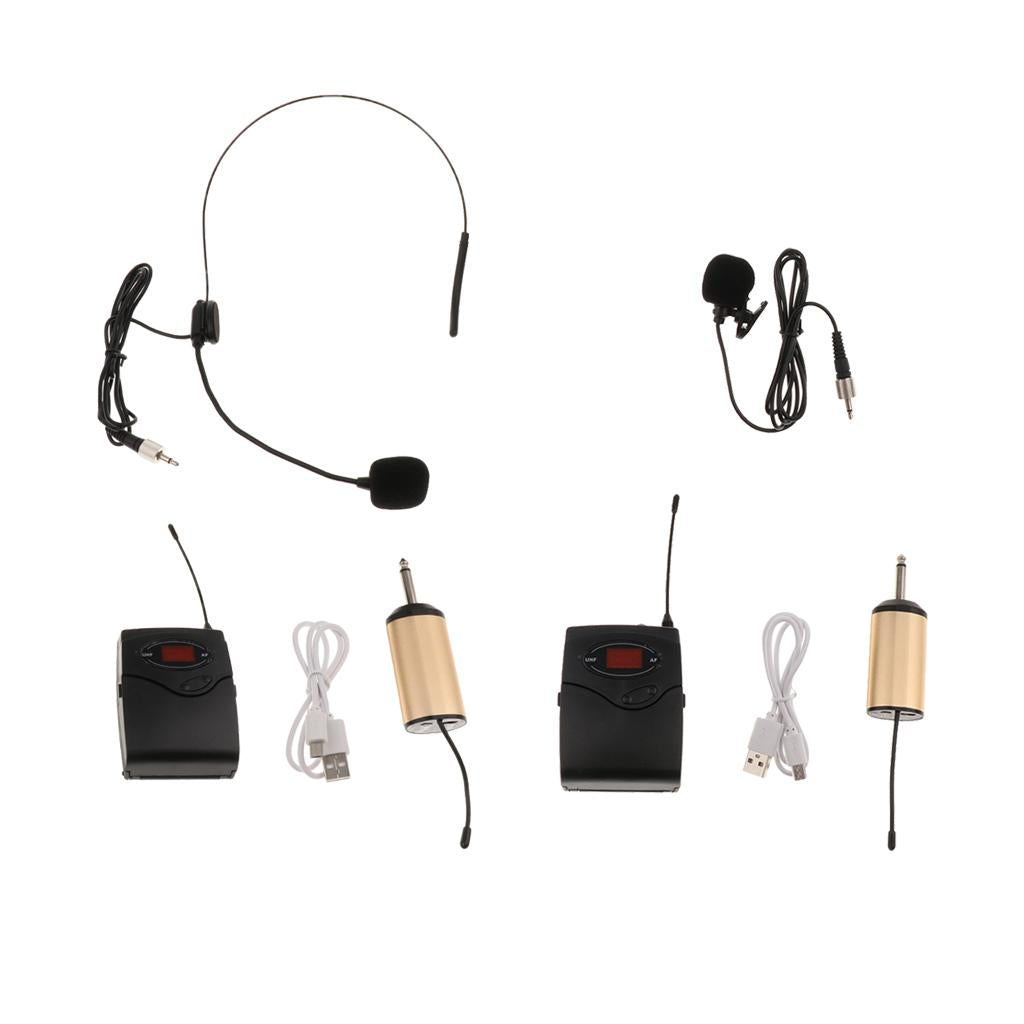 Plug & Play Microphone Mic Set Headset Mic