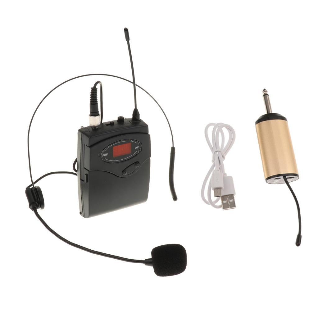Plug & Play Microphone Mic Set Headset Mic