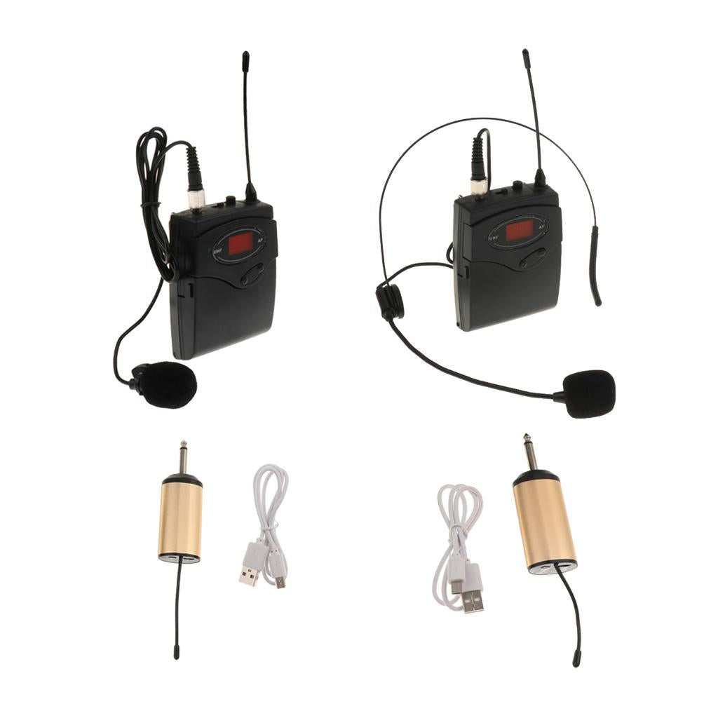 Plug & Play Microphone Mic Set Headset Mic