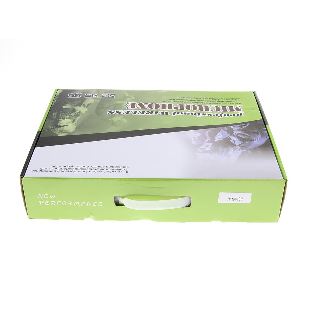 Universal Wireless Microphone w/Microphone Connection Cable for KTV